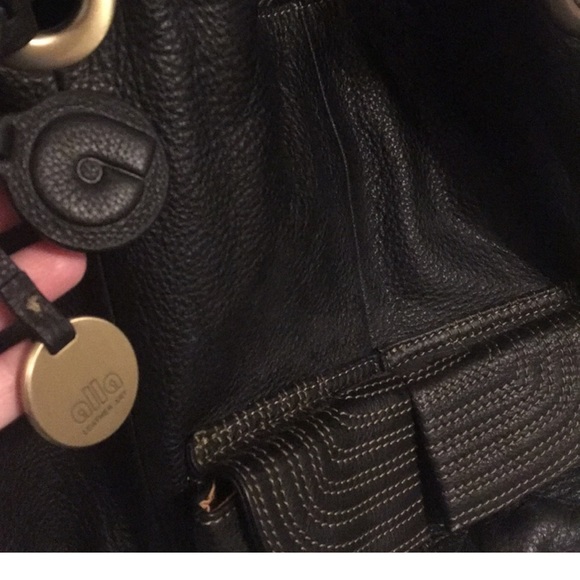 Alla Klingman Leather Bag. Gorgeous soft leather hand made bag - Picture 4 of 4